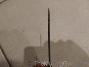 Marinade injector needle